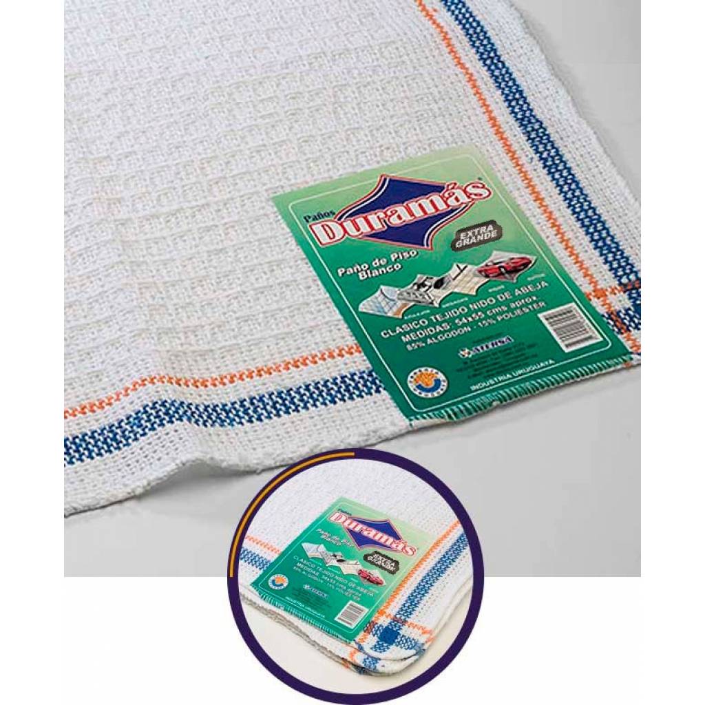 PA�O PISO BLANCO EXTRA GRANDE